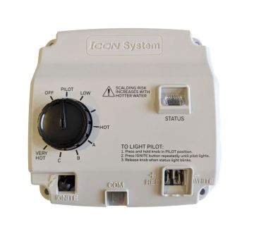 Bradford White 415-53362-00 Icon Control Cover with Temperature Sensor Version 2.0