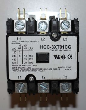 Bradford White 264-41988-01 35A 3-Pole Contactor
