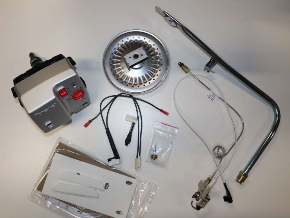 Convert natural gas water heater to propane shop